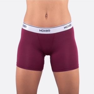 Woxers Baller 5" inseam, regular waist, burgundy color